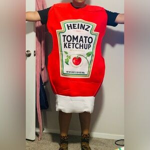 Heinz Ketchup and Mustard Costume Set